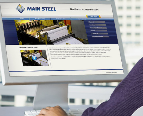 Main Steel Corporate Website